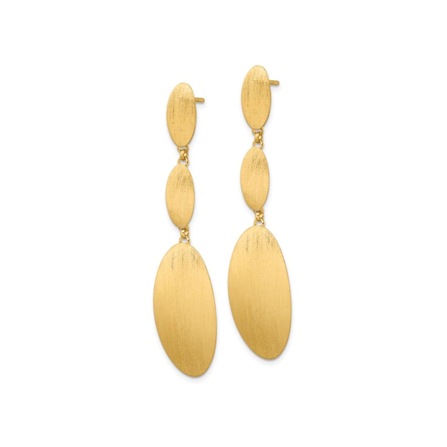 Oval Dangle Earrings