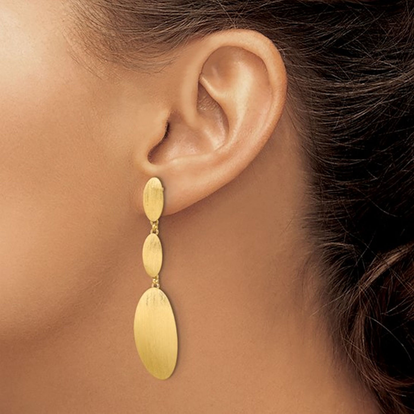 Oval Dangle Earrings