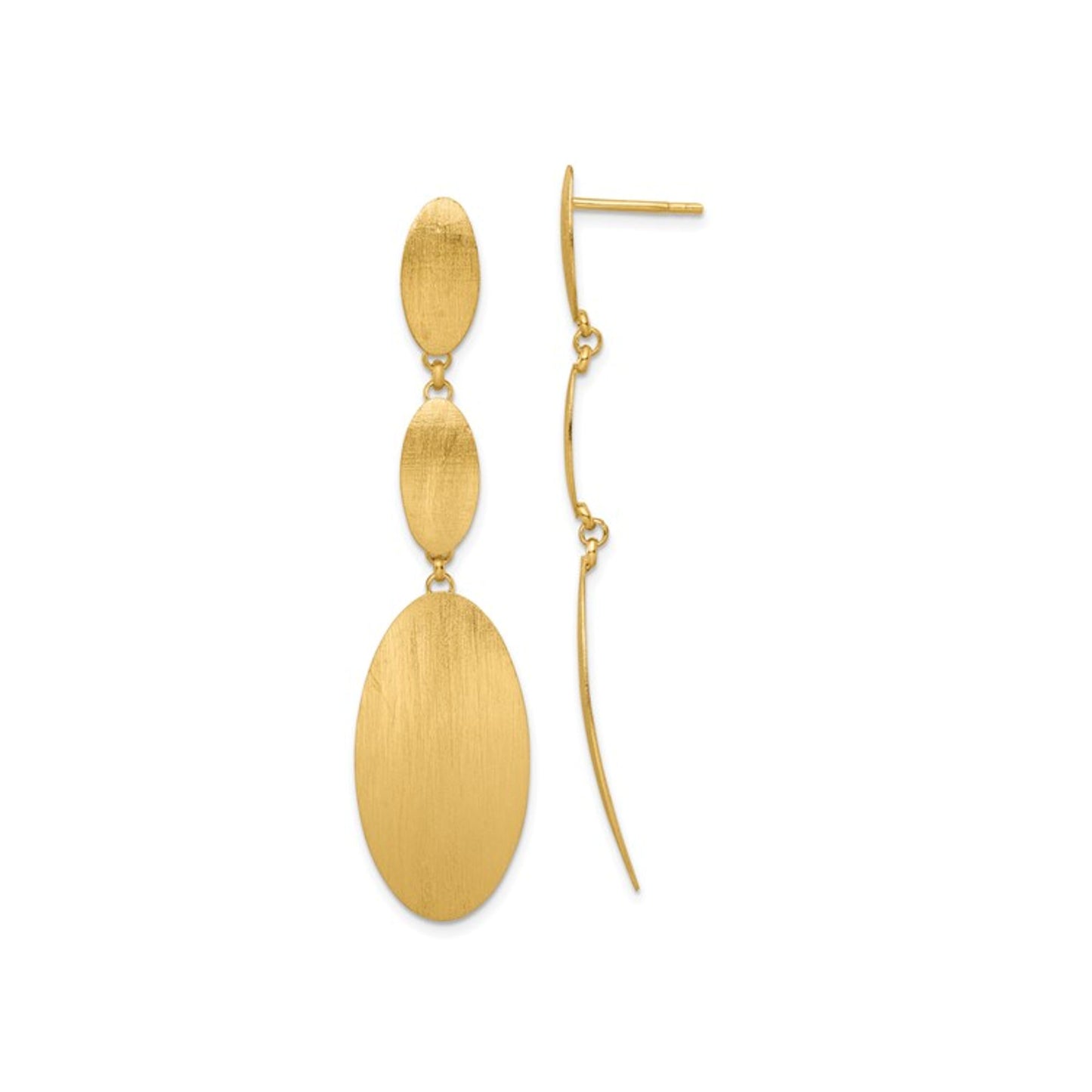 Oval Dangle Earrings