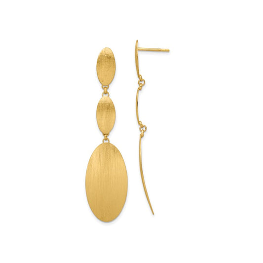 Oval Dangle Earrings